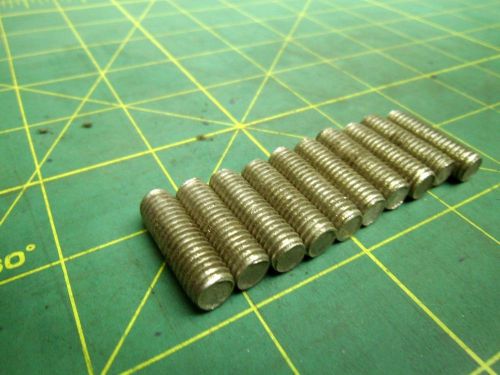 M8-1.25 x 25 mm threaded studs steel (qty 10) #56863 for sale