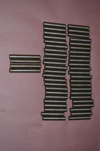 Lot of 50 5/8&#034; x 3-1/2 and 5/8 x 4-1/2 dowel pins hardened steel for sale