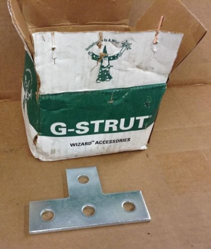 4 hole flat tee g-strut g-213 zinc box of 15 $45 for sale