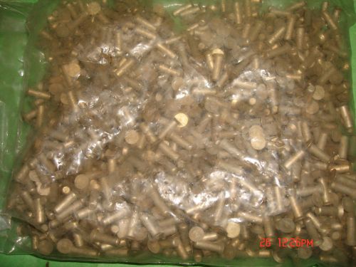 Solid aluminum aircraft round head rivets!!  2 pound !!! P/N:  MS20426B5-8