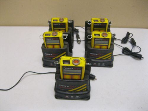 Lot of 5 Biosystems Touch-n-Track Accountability Instruments w/ Chargers
