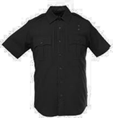 Womens flying cross delux wool blend uniform shirt black size 38 m short sleeve for sale