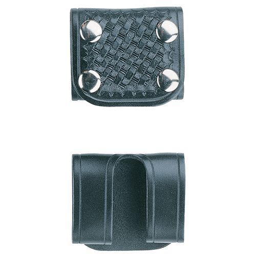 Aker a534-bp-h black plain hidden snap s.o.b. small of the back belt key keeper for sale
