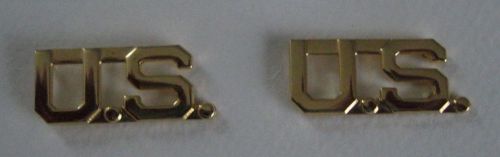 Police Uniform Lapel Pins U.S. Lot 2 NEW Gold