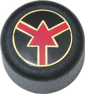 ASP Baton Caps Red Arrow Gold certified officer insignia These replacement caps