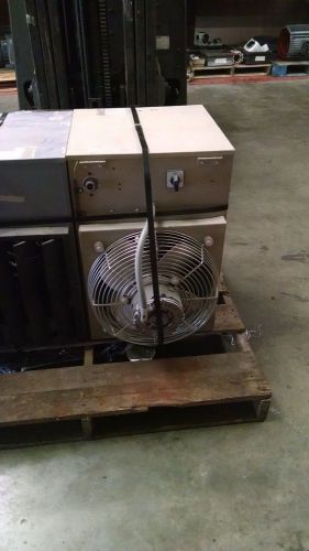 Tpi horizontal fan forced unit heater model p3puh20ca1 1/4hp 3 ph 480 volt motor for sale