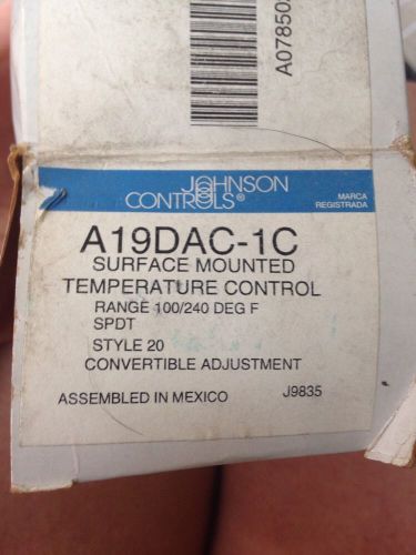 Johnson Controls A1DAC-1C