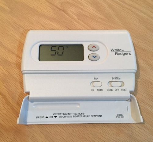 WHITE-RODGERS THERMOSTAT MODEL 1F86-344 **Good working Condition **