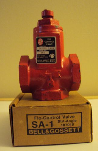 Bell and gossett flo control valve 107018 sa-1  nib for sale
