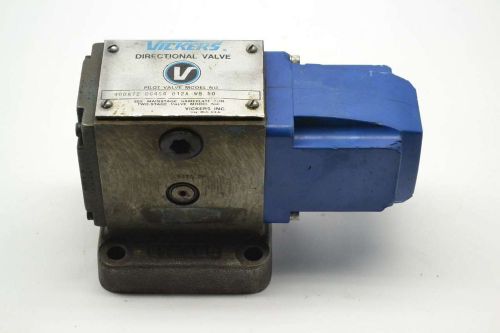 Vickers 400872 dg4s4 012a wb 50 directional control hydraulic valve b394570 for sale