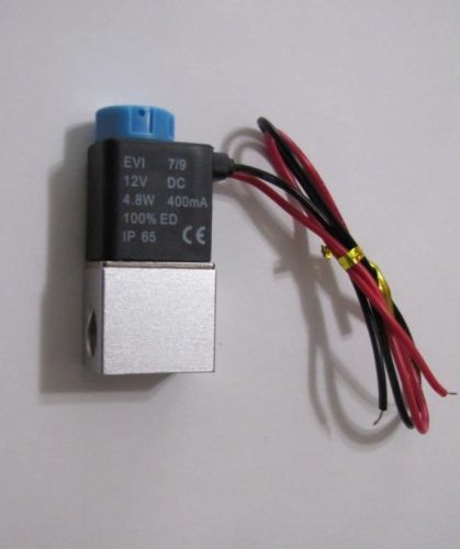 1/4 inch pneumatic electric solenoid air valve 2 way normal closed 120v/60hz ac for sale