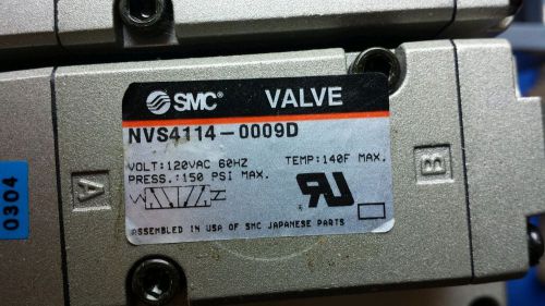 Smc 16 bank valves with manifold for sale