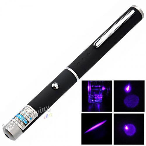 Powerful Purple Blue Laser Pointer Pen Beam Light Professional Lazer High Power