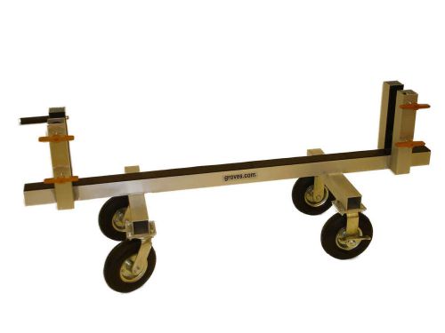Heavy duty granite or glass install cart 750 pound capacity 68&#034; l x 20&#034; w x 27&#034;h for sale
