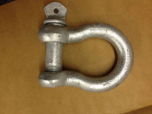 Galvanized 3/4 shackle, new for sale