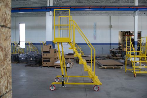 ND-70 Satety Rolling Ladder (OSHA Compliant)