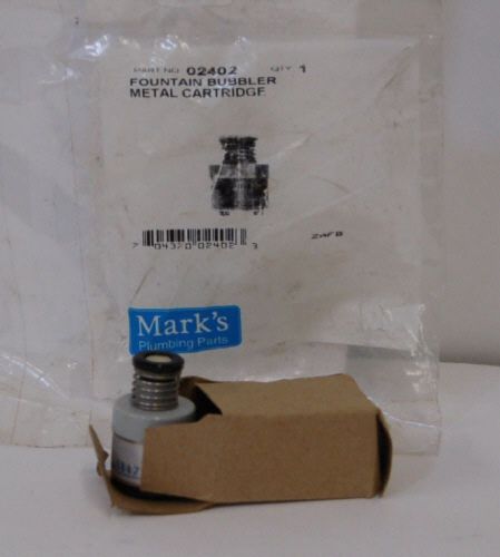 Marks plumbing parts 02402 fountain bubbler metal cartridge qty 1 for sale