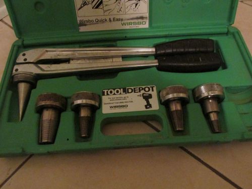 WIRSBO Uponor Propex PEX Hand Expander Tool Kit 1/2&#034; 3/4&#034; 1&#034; Q6295075