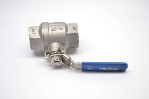 TCI PINACLE 1000WOG 1-1/2 IN NPT STAINLESS THREADED BALL VALVE B427848