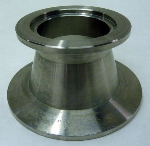 KLEIN KF50 50MM TO KF40 40MM FLANGE REDUCER ADAPTER FEEDTHROUGH VACUUM FITTING