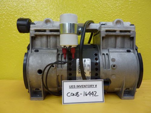 Thomas industries a2688vef22-a01 vacuum pump k48zzfcg-3721 used tested working for sale