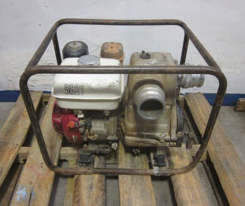 Tsurumi ept3-80ha 8-hp gas 3&#034; portable trash pump honda gx240 dewatering for sale