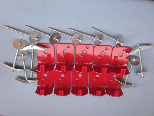 Lot of 10-universal wall mount 5 &amp; 10 lb. size fire extinguisher bracket new for sale