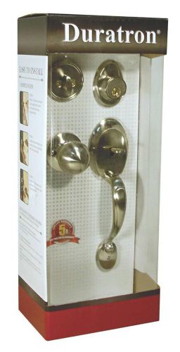 Duratron® Classic Front Entry Door Handleset / Lock Set Stainless Color
