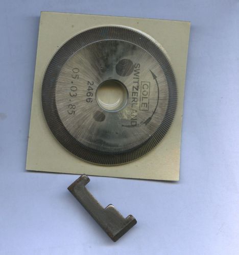 COLE Switzerland KEY CUTTER CUTTING WHEEL DISC