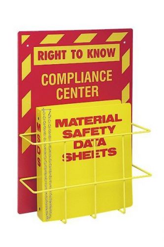 PRINZING 2010 Wall Mounted 20 x 14 x 4-1/2&#034; Right-To-Know Compliance Center