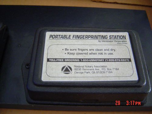 Identicator Corp Portable Fingerprint Station