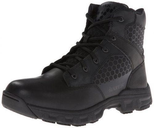 BATES FOOTWEAR E06606 Tactical Boots,Plain,Mens,9.5M,Black,PR G6110946