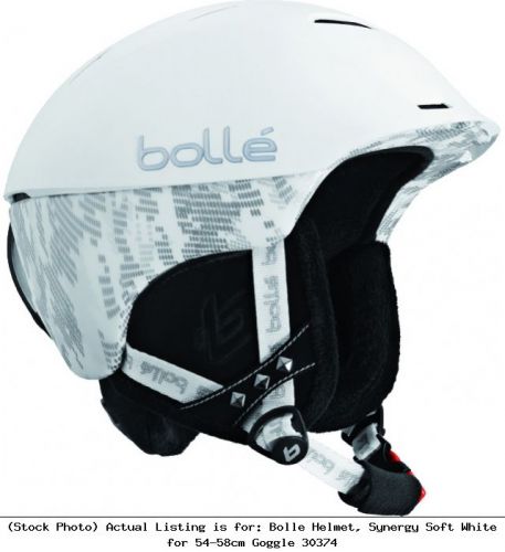 Bolle helmet, synergy soft white for 54-58cm goggle 30374 for sale