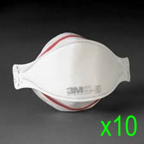 (x10) 3m 1870 n95 medical isolation mask ~ influenza*pandemic*surgical*allergies for sale