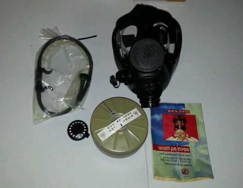 New! israel protective gas mask, adult for sale