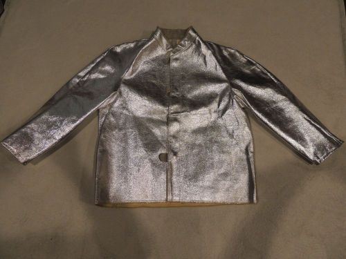 Safe pro  men&#039;s aluminized fire retardant heat jacket coat l for sale