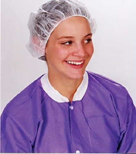 Box of (500) G-SO-9042SI/WHT 24&#034; Hairnets (NEW!)