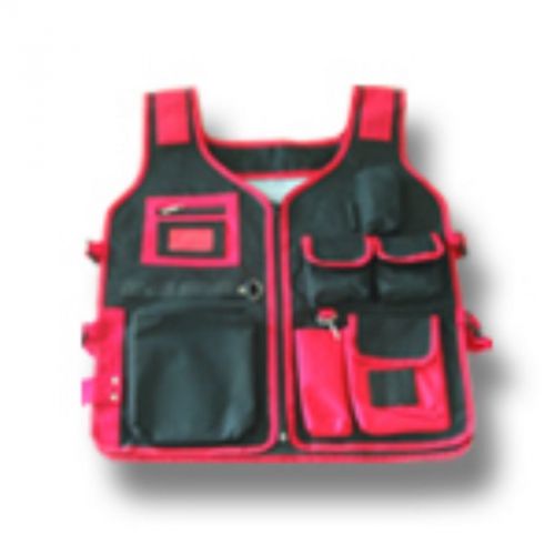 Utility vest for contractors tools heavy duty 6 pocket tool vest, safety jacket for sale