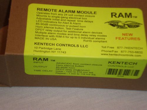 KENTECH CONTROLS  (RAM REMOTE ALARM MODULE)  GOLDLINE REMOTE ALARM