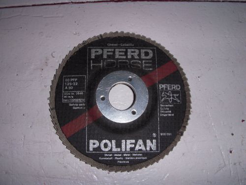 Pferd-Horse Polifan grinding disc 12,200RPM 80Grit