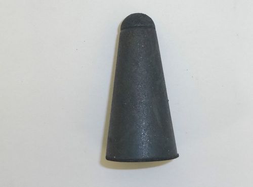 10 - 88-649-5 Rubberized Abrasive Tapered Cones, 2&#034; x 1&#034; x 1/4&#034;, USA (43C)