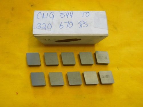 10 NEW CNG-544 INDEXABLE CERAMIC TURNING TOOL INSERTS