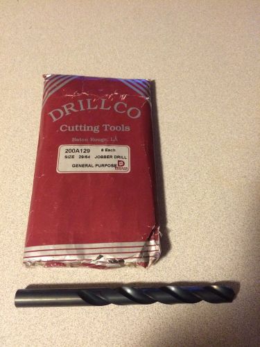 Drillco Cutting Tools Jobber Drill Size 29/64 200A129 6 each