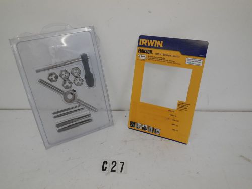 Irwin fractional tap and hexagon die set for sale