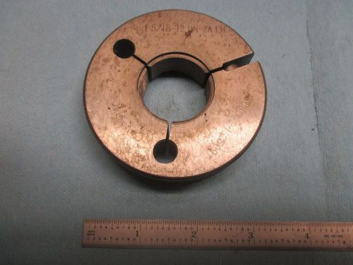 1 5/16 12 un 2a no go only thread ring gage 1.3125 p.d. is 1.2509 machine shop for sale