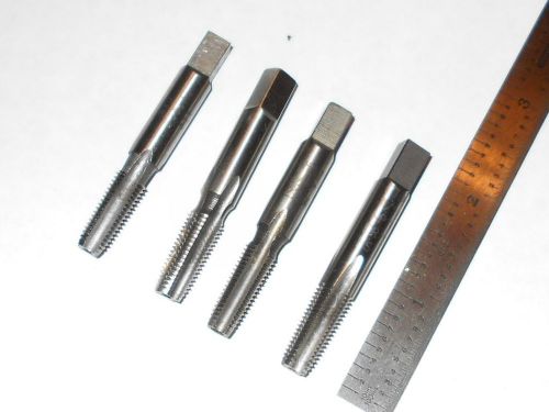 Standard pipe taps 1/16-27 4fl nps hss usa qty 4 for sale