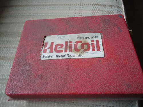 Vintage helicoil repair set...several pieces missing. for sale
