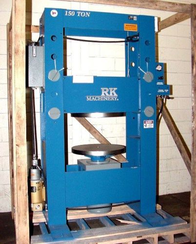 150tn tons pressmaster ftp-150 tire press, power elevation of tbl for sale