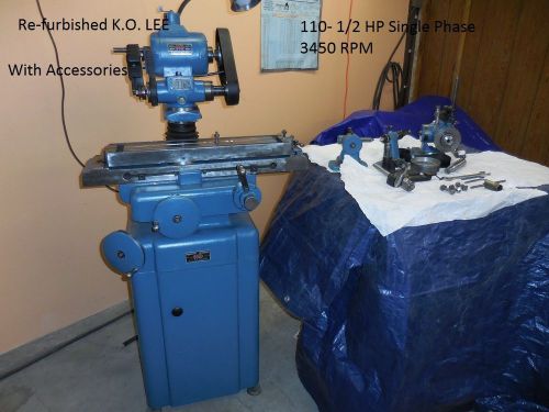 K.o. lee tool &amp; cutter grinder : ba860  &#034; look at photo&#039;s &#034; for sale
