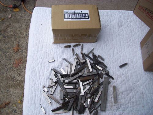 Miscellaneous Group -over 8 pounds of assorted  Cutting tools from Metal Lathe